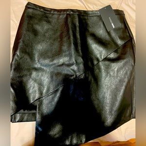 FashionNova For the Night Mini Skirt Black Size XL